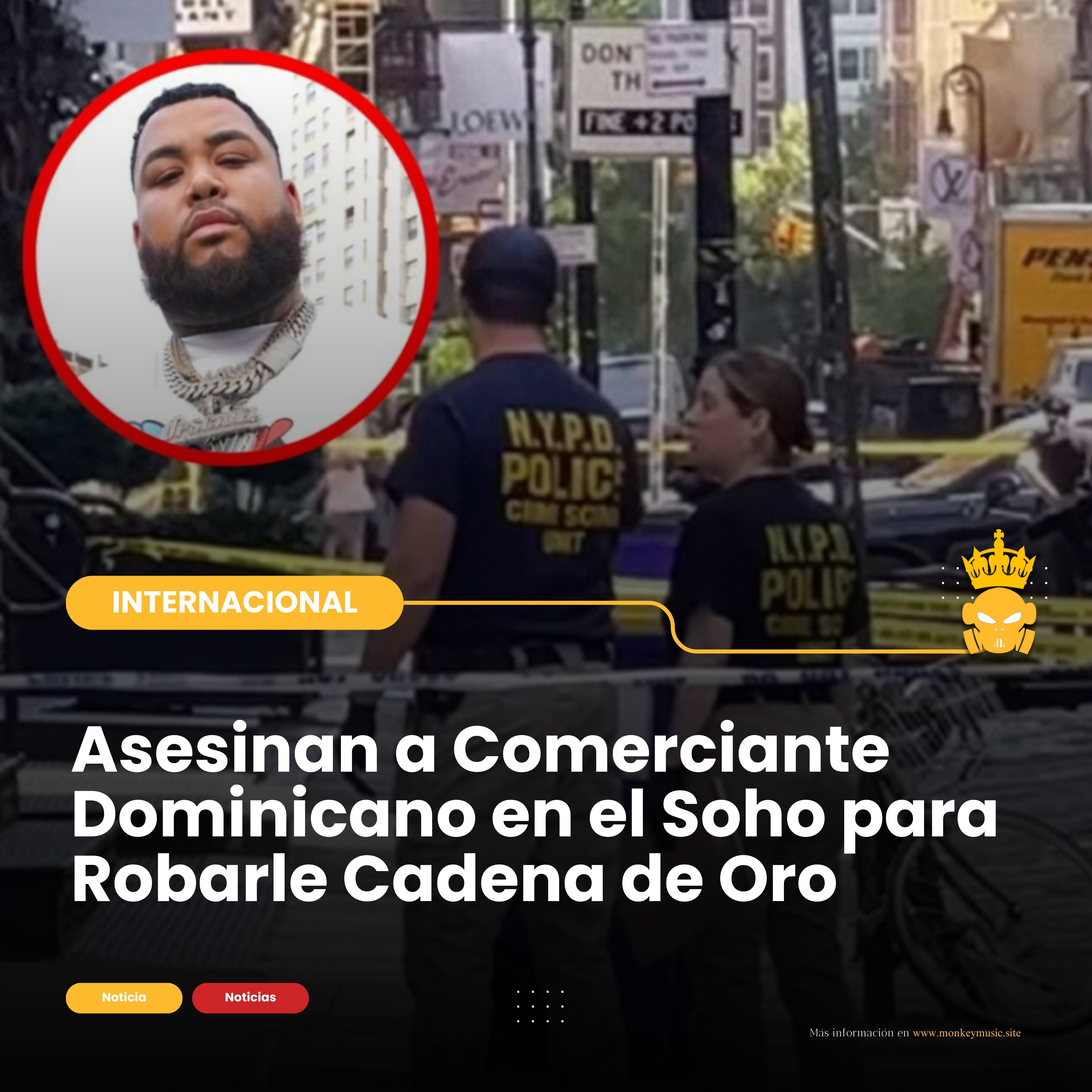 Asesinan a Comerciante Dominicano en el Soho para Robarle Cadena de Oro