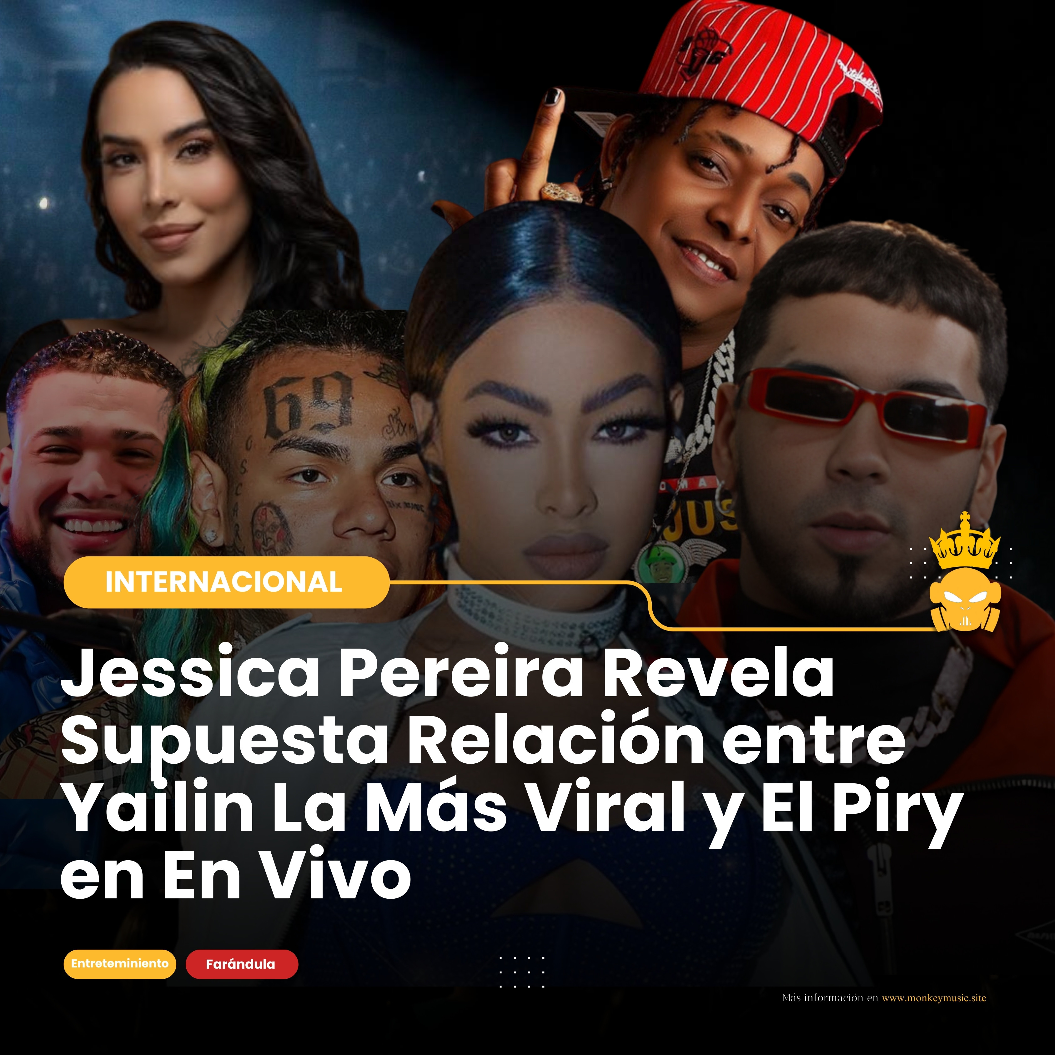 Jessica Pereira Revela Supuesta Relación entre Yailin La Más Viral y El Piry en En Vivo